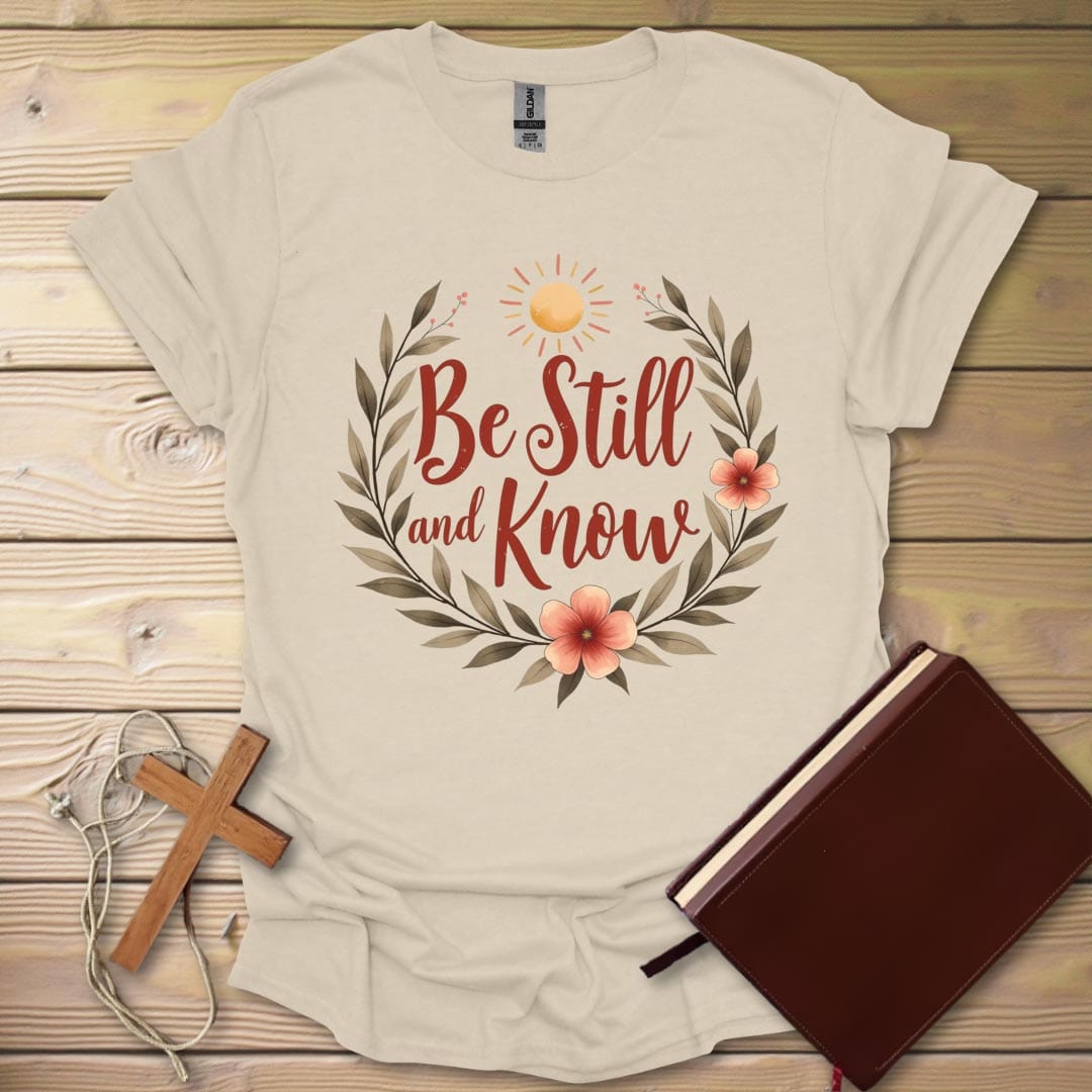 Be Still T-Shirt Natural / S