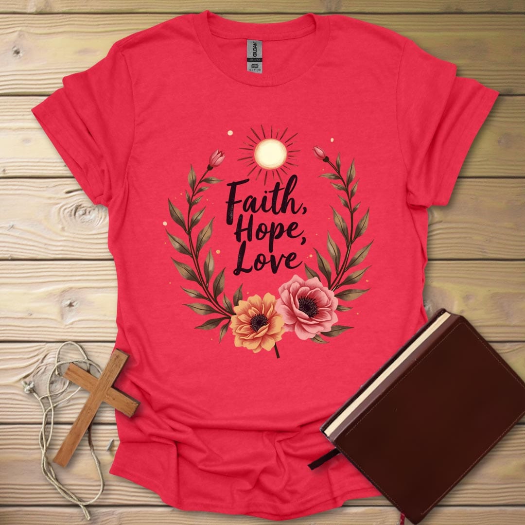 Boho Blessings T-Shirt Heather Red / S