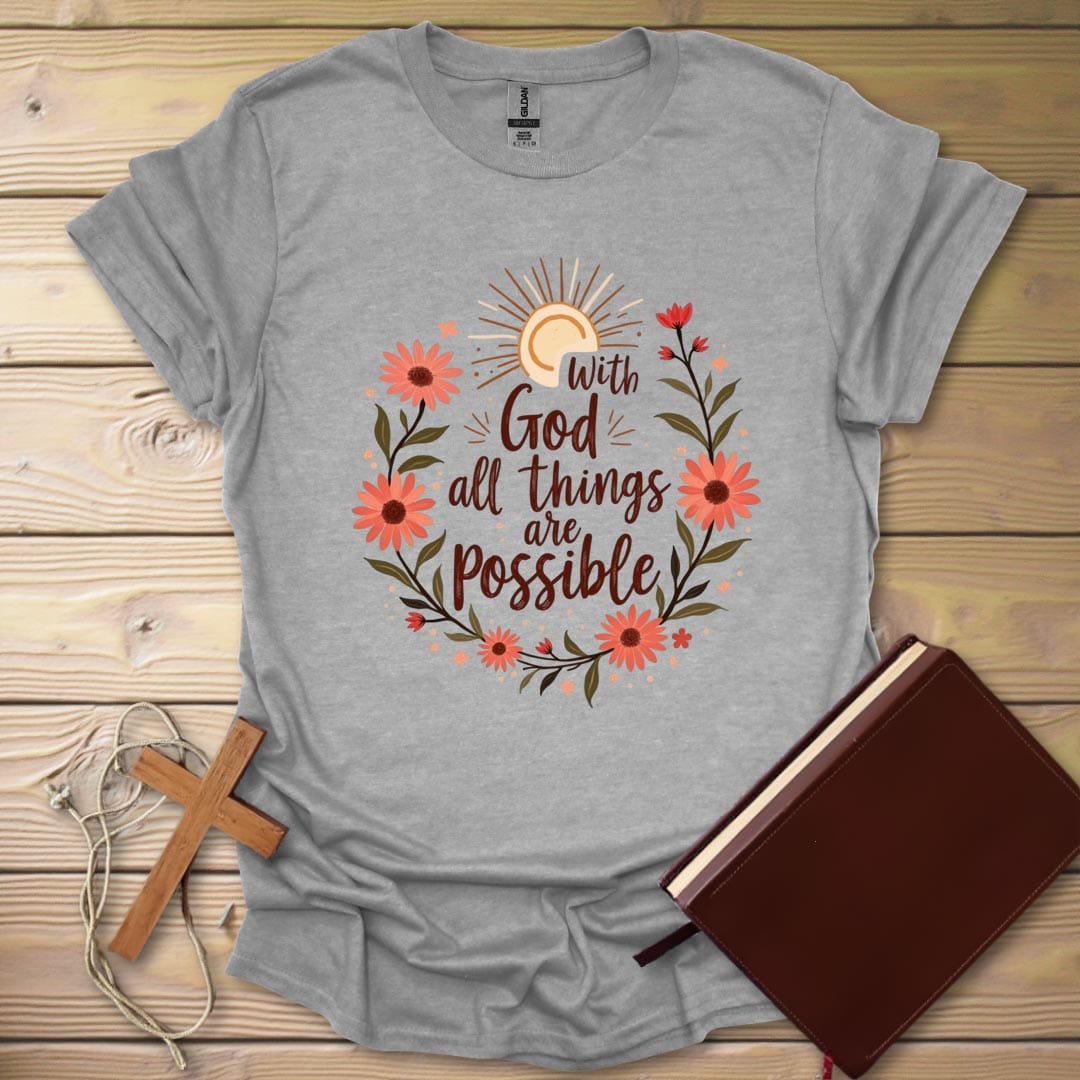 Boho Faith T-Shirt Sport Grey / S