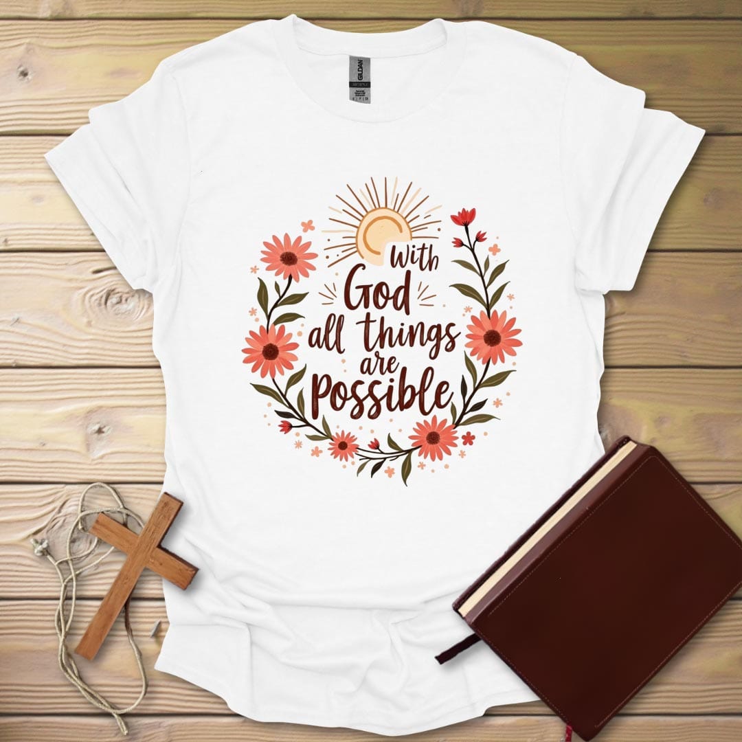 Boho Faith T-Shirt White / S