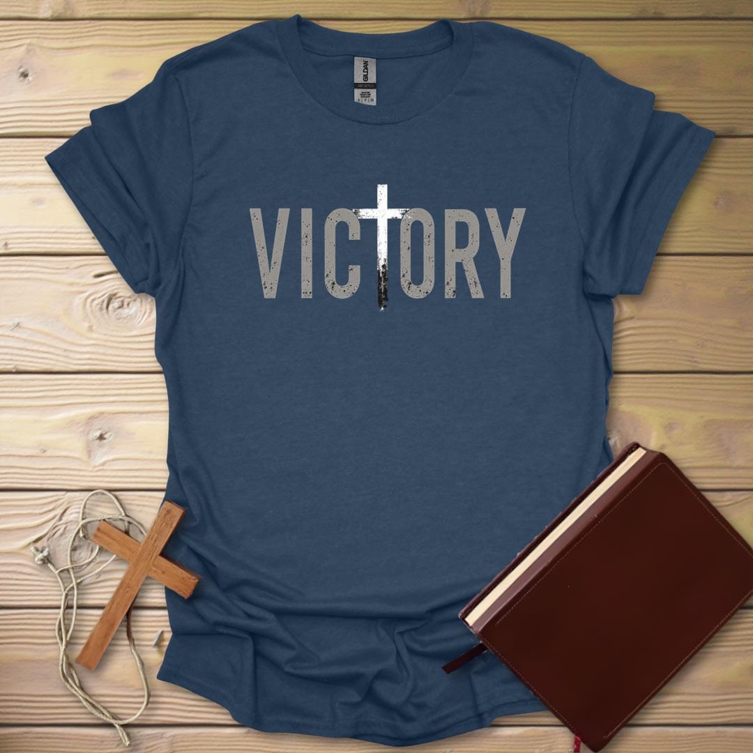 Bold Victory T-Shirt Heather Navy / S