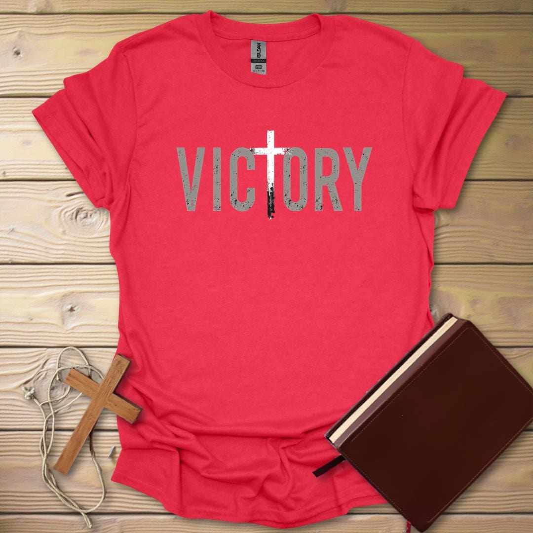 Bold Victory T-Shirt Heather Red / S