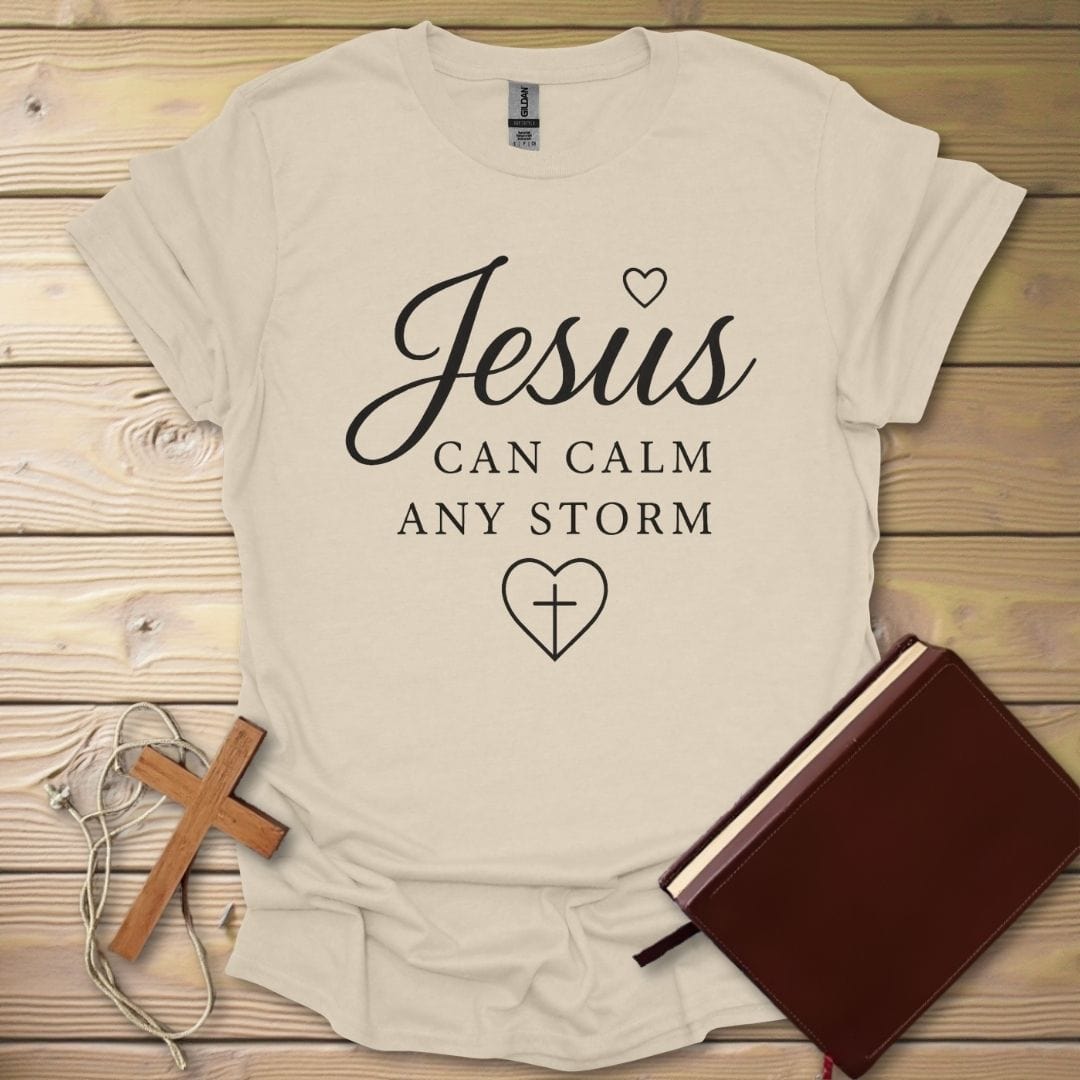 Calm Any Storm T-Shirt Natural / S