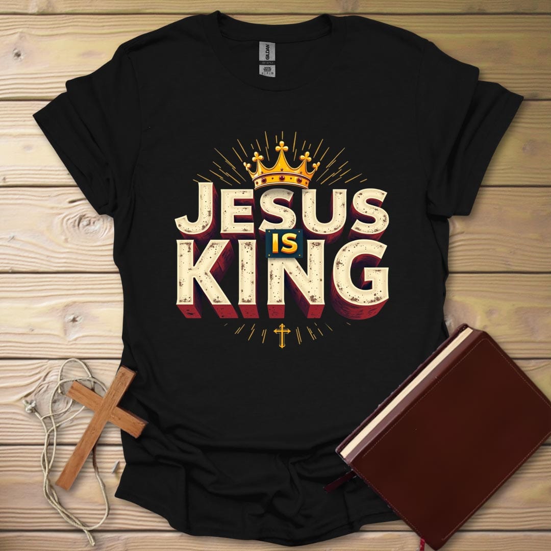 Crowned Faith T-Shirt Black / S