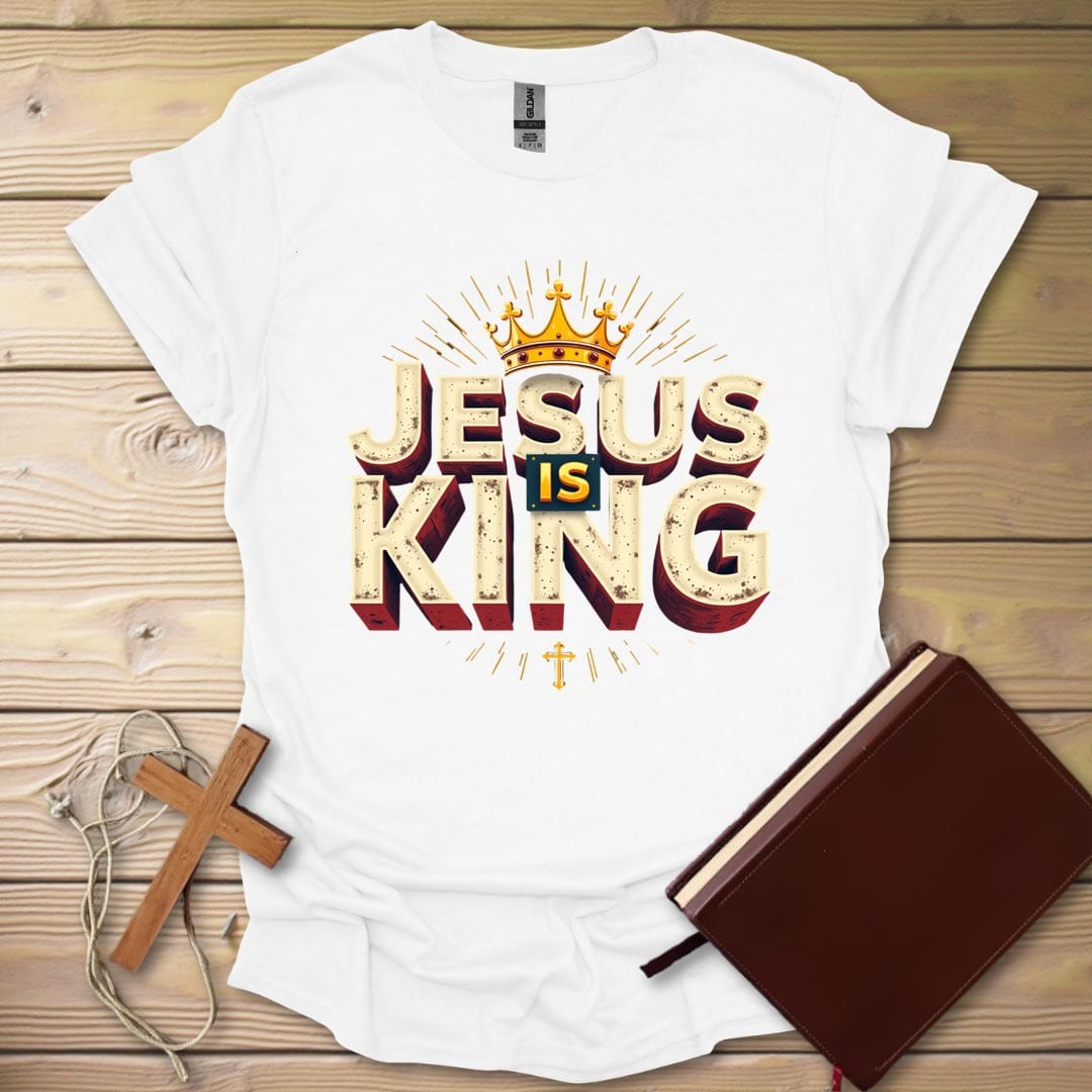 Crowned Faith T-Shirt White / S
