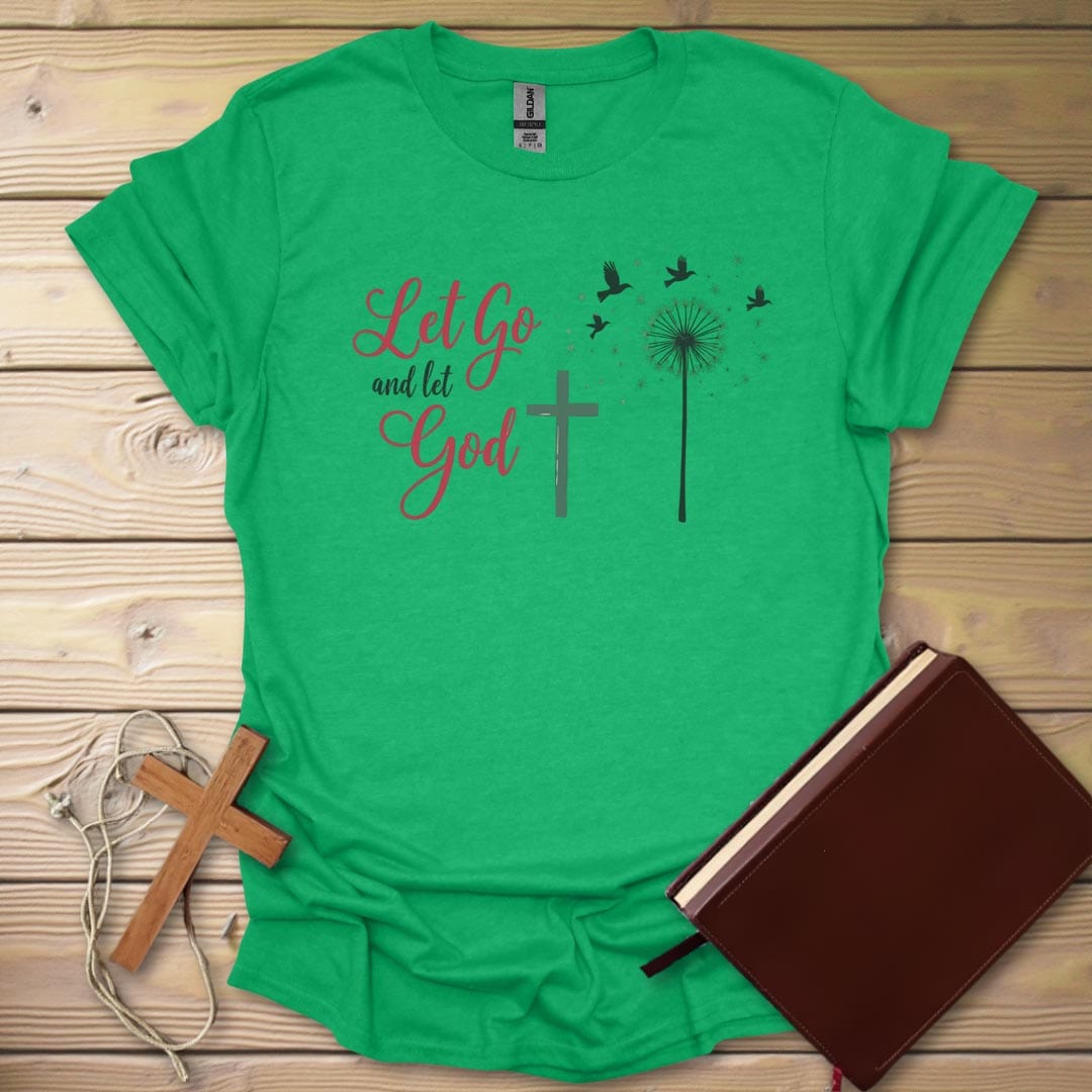Dandelion Dreams T-Shirt Heather Irish Green / S