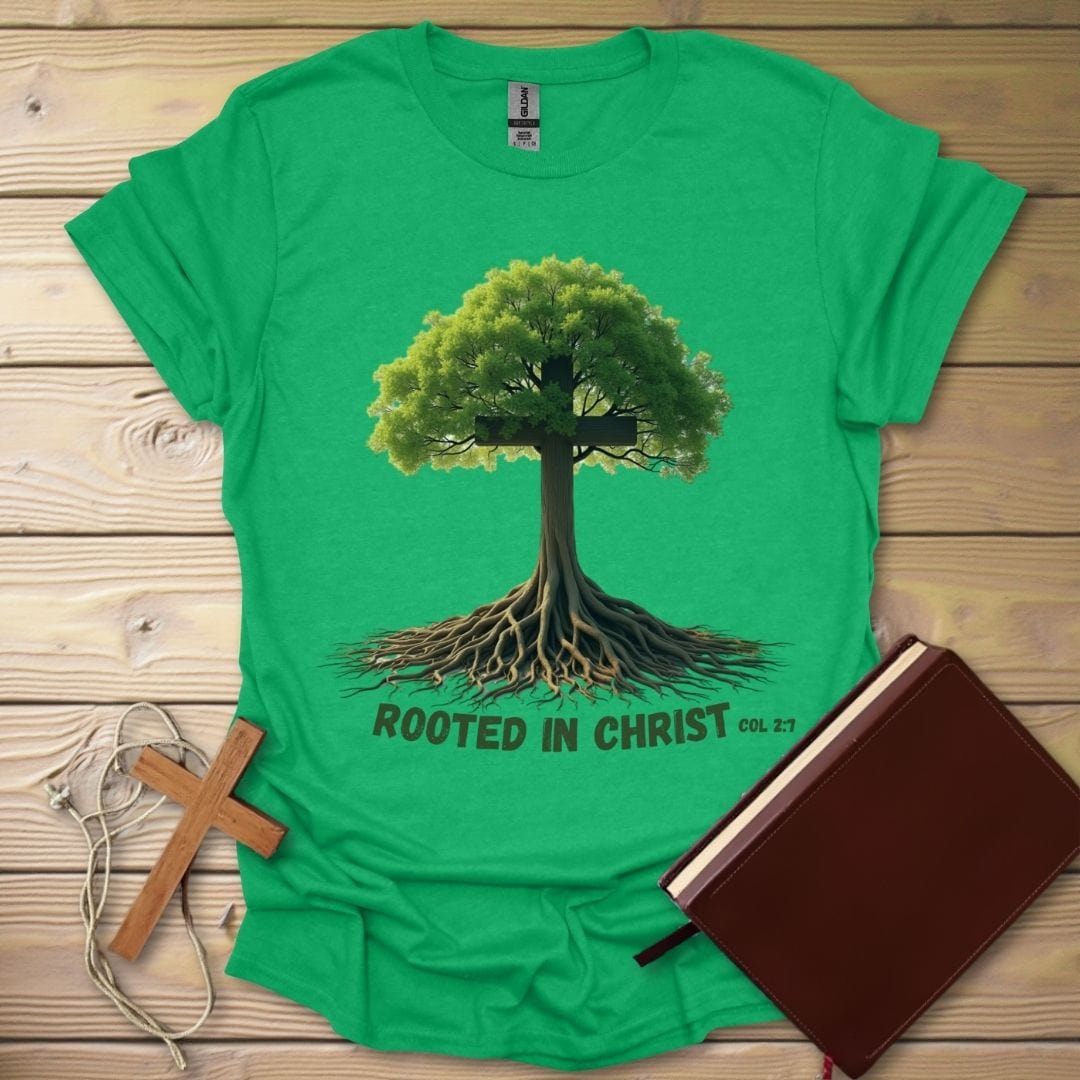 Deeply Rooted T-Shirt Heather Irish Green / S