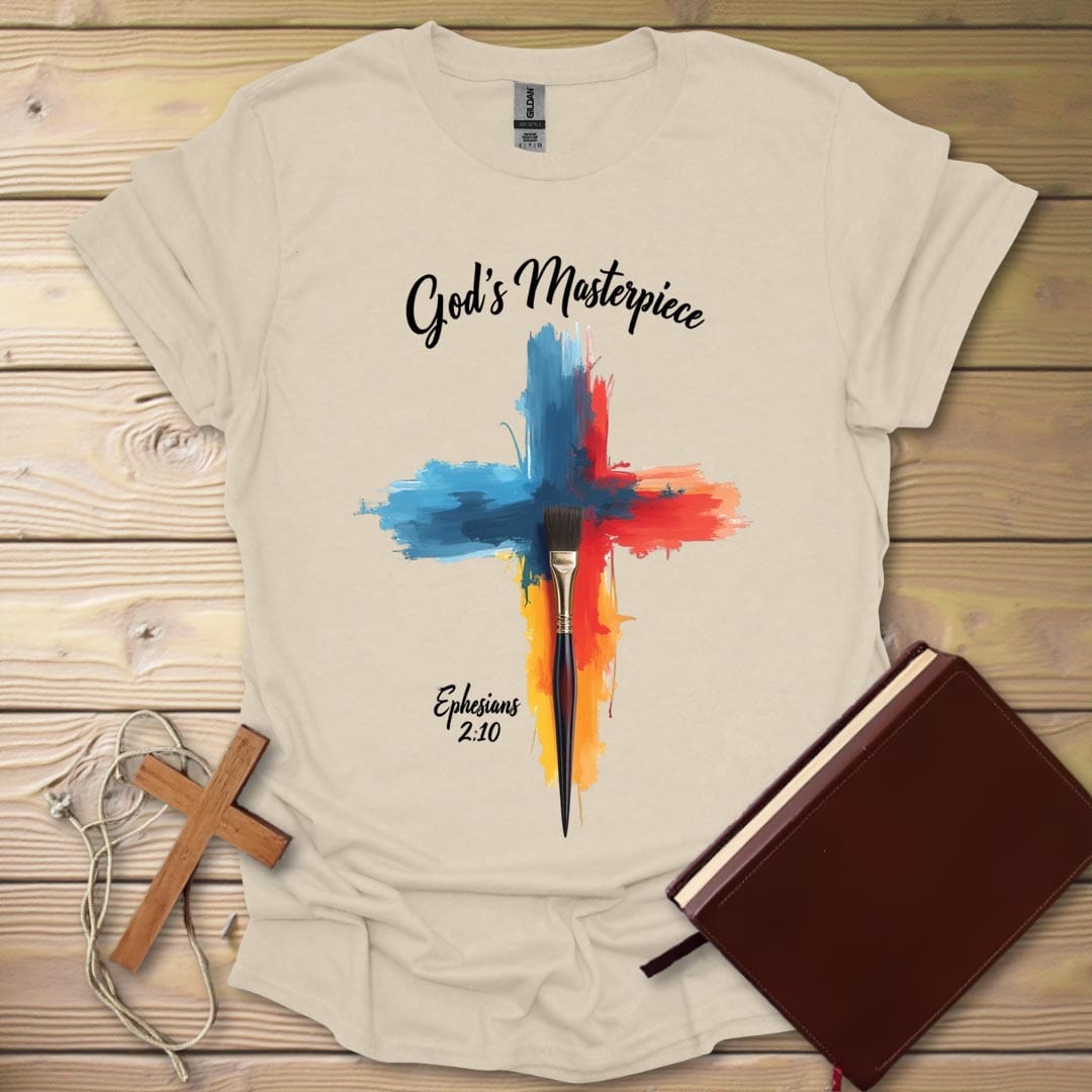 Divine Art Brush T-Shirt Natural / S