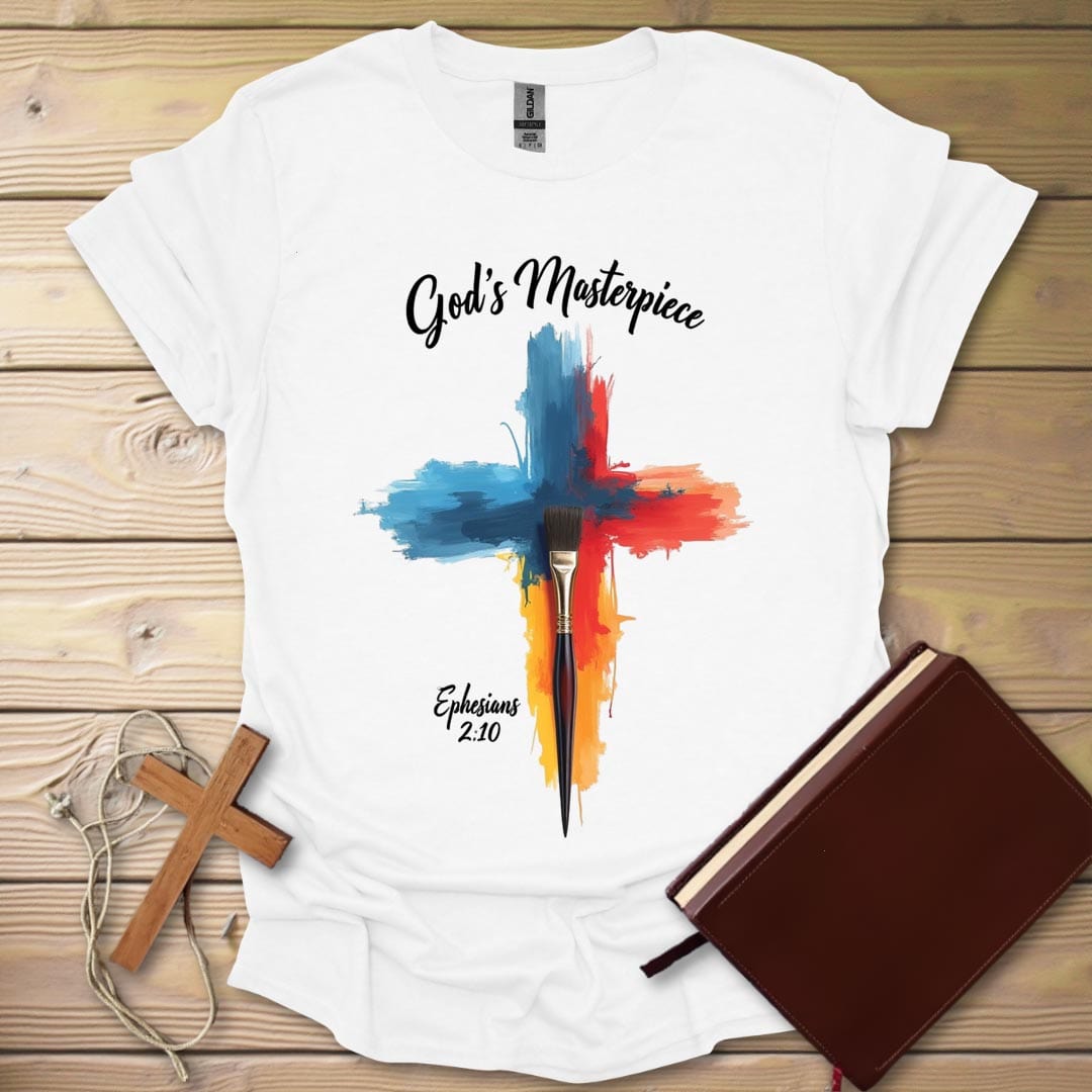 Divine Art Brush T-Shirt White / S
