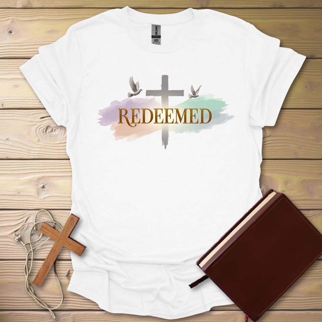 Divine Artistry Redeemed T-Shirt White / S