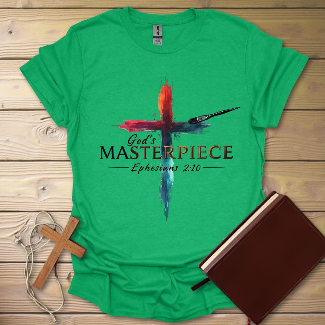 Divine Artistry T-Shirt Heather Irish Green / S