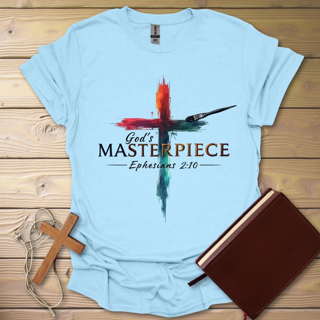 Divine Artistry T-Shirt Light Blue / S