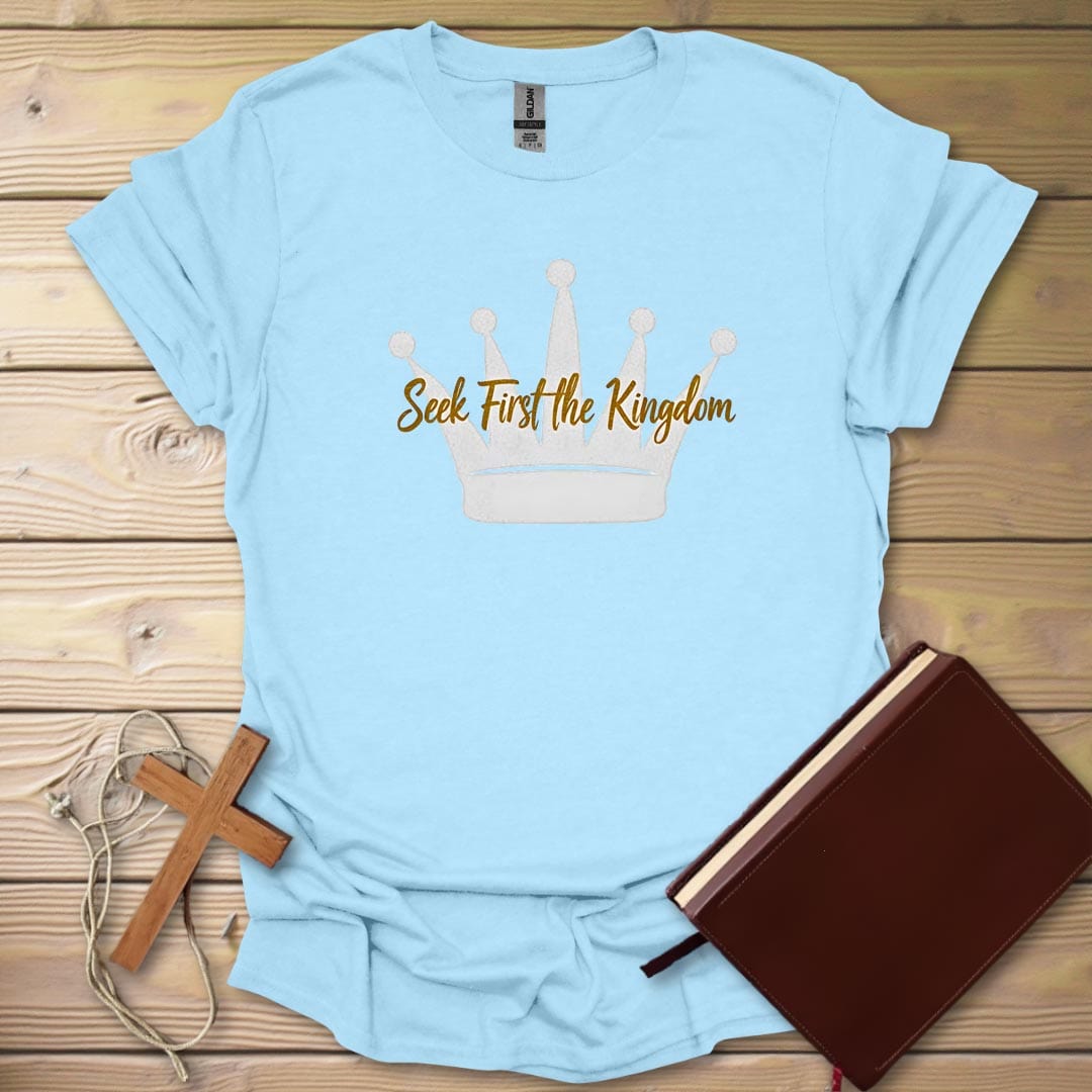 Divine Grace T-Shirt Light Blue / S