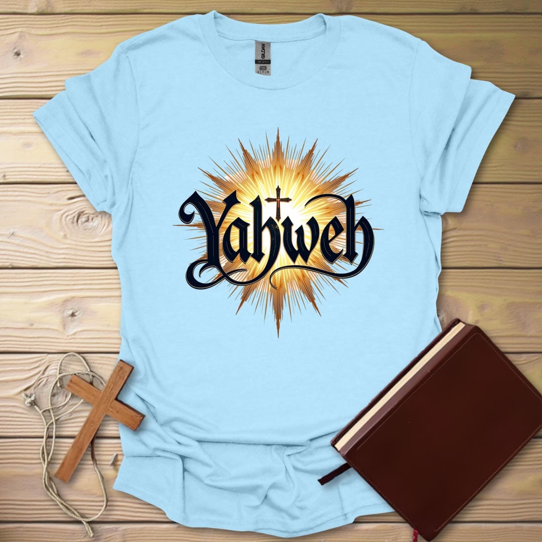 Divine Illumination T-Shirt Light Blue / S