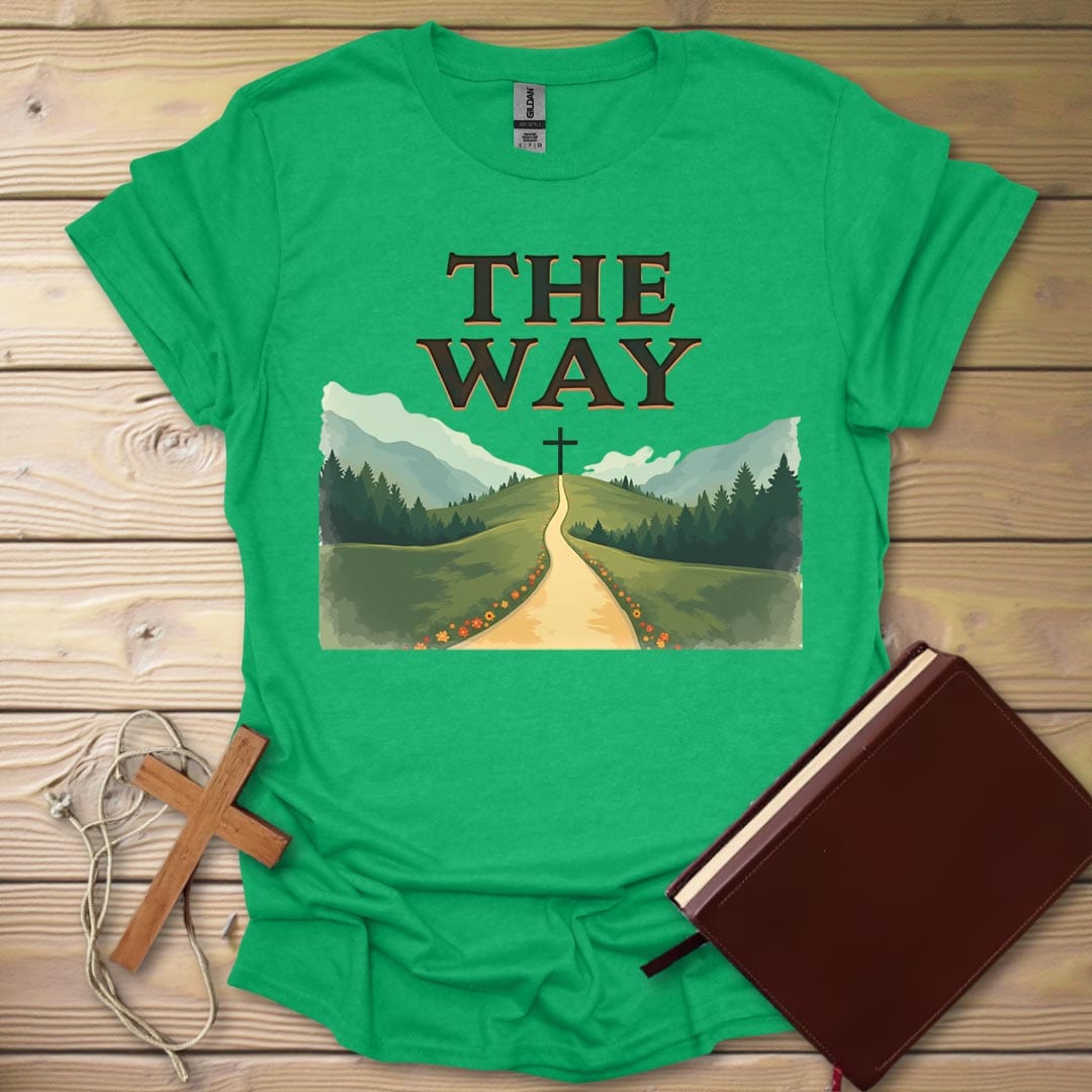 Divine Pathway T-Shirt Heather Irish Green / S
