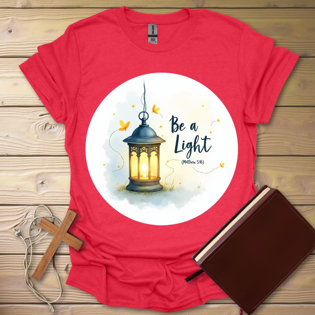 Dreamy Lantern T-Shirt Heather Red / S