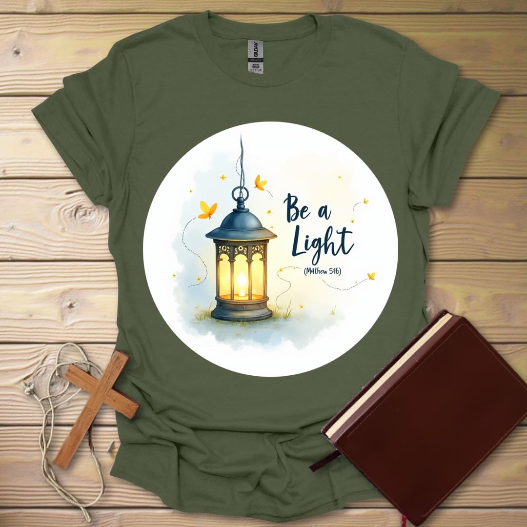 Dreamy Lantern T-Shirt Military Green / S