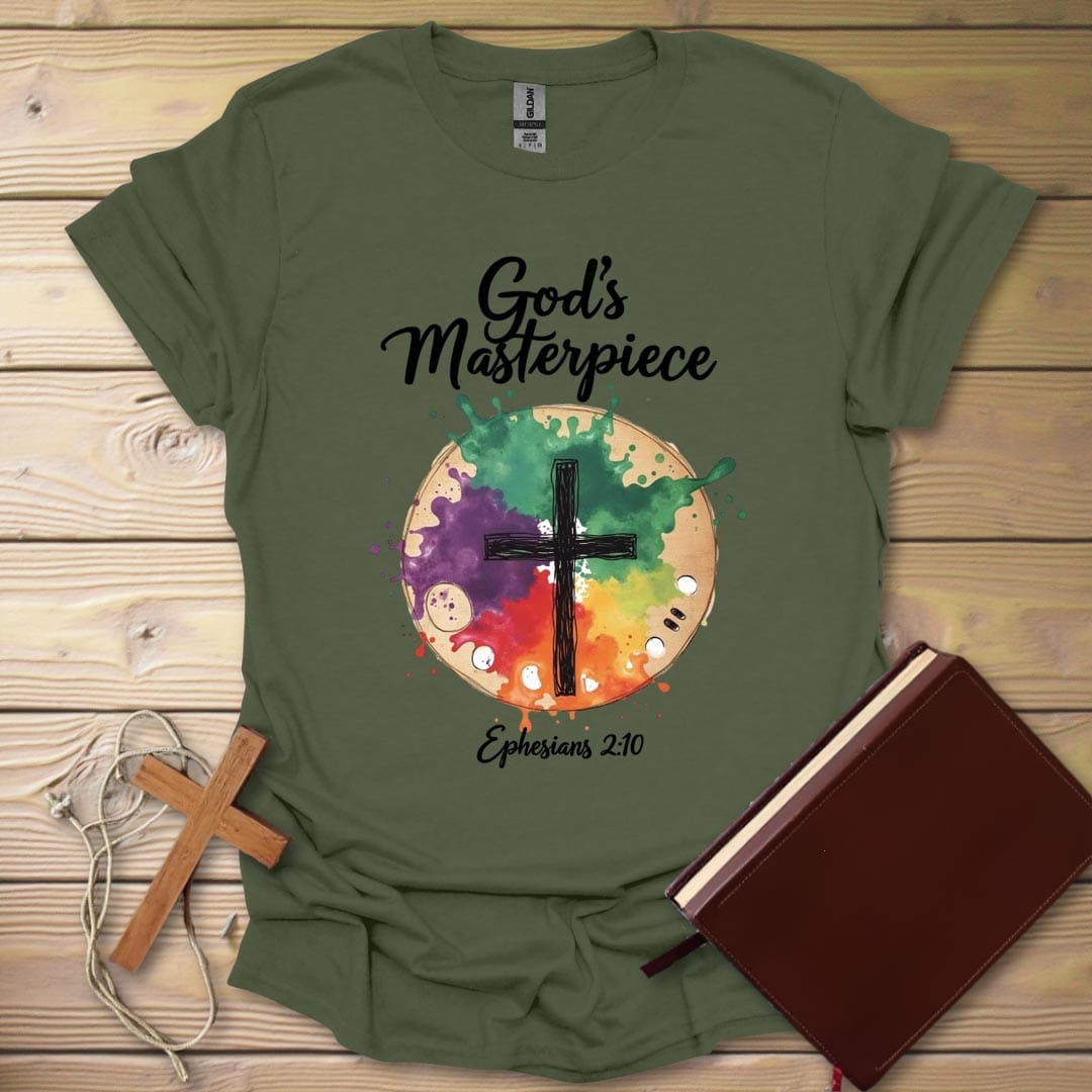 Faith Harmony T-Shirt Military Green / S