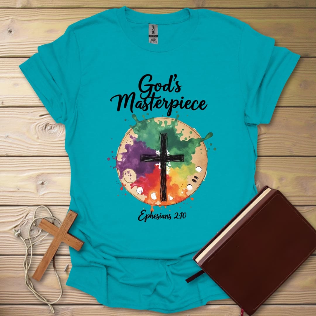 Faith Harmony T-Shirt Tropical Blue / S
