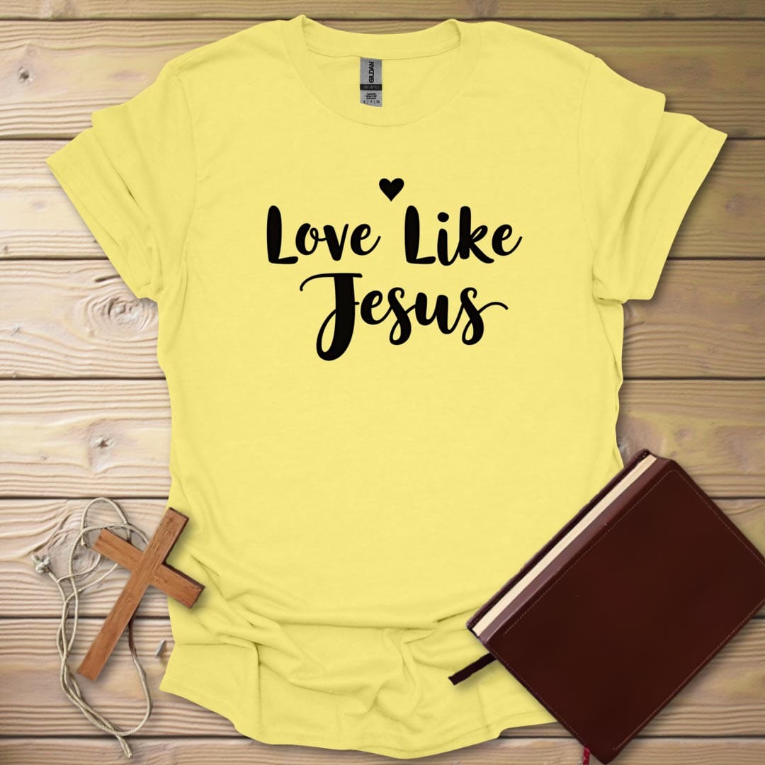 Faith Love T-Shirt Cornsilk / S