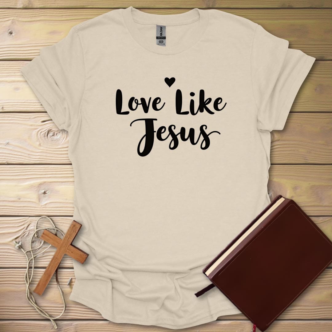 Faith Love T-Shirt Natural / S