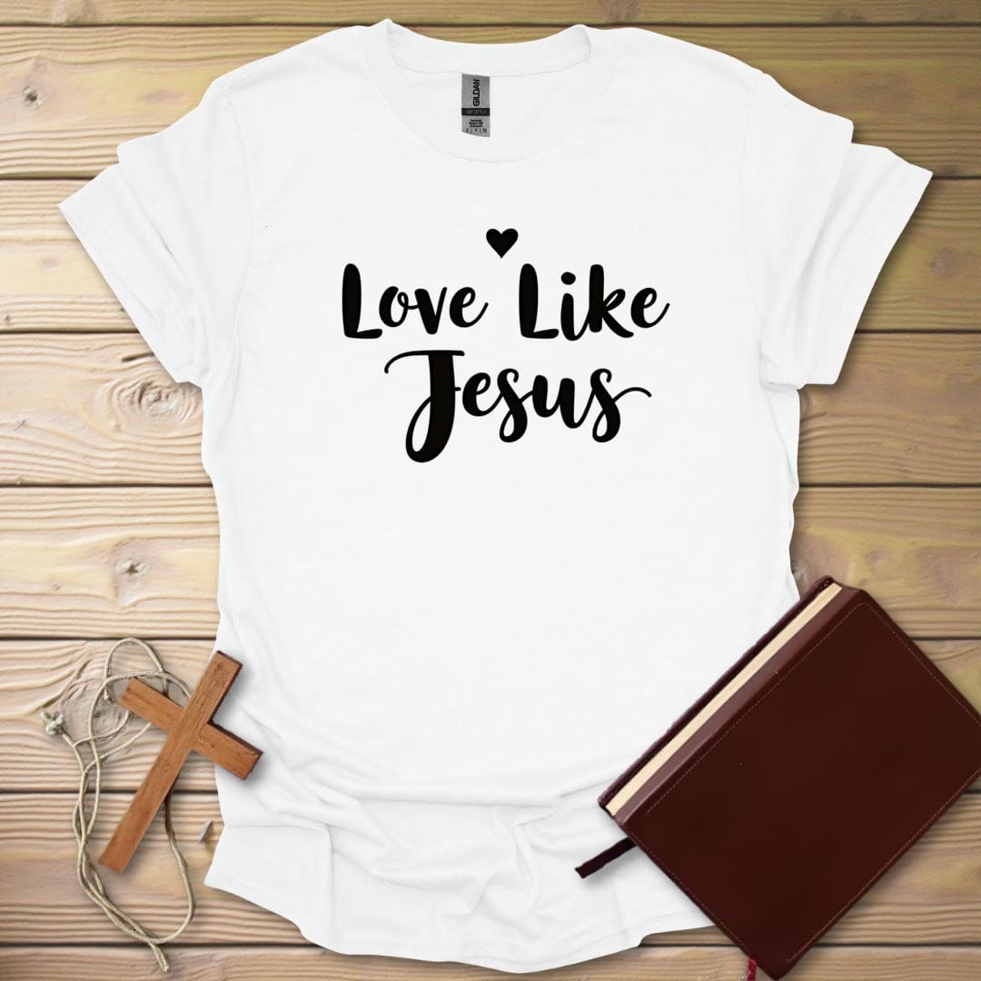 Faith Love T-Shirt White / S