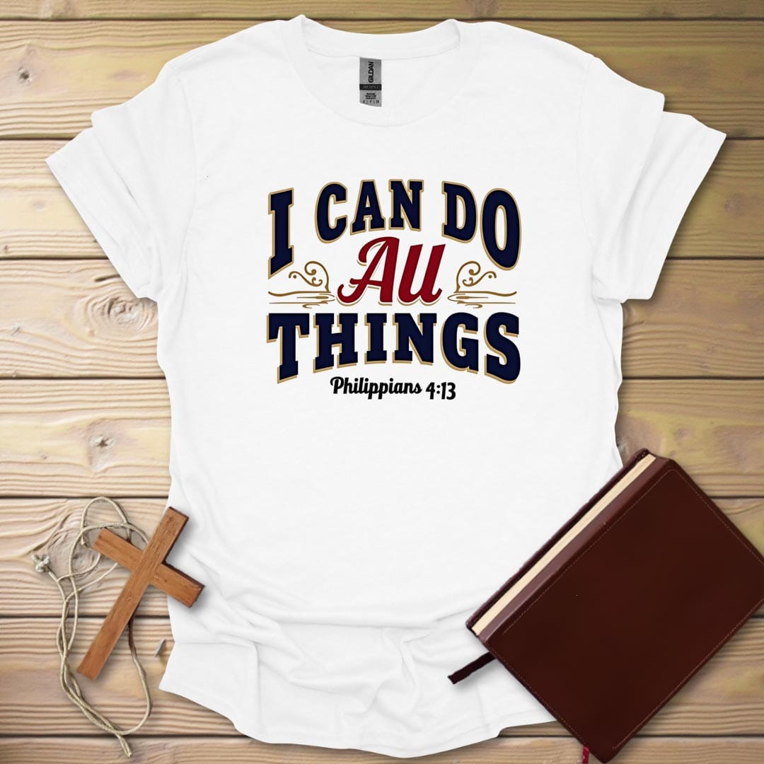 Faith Strength T-Shirt White / S