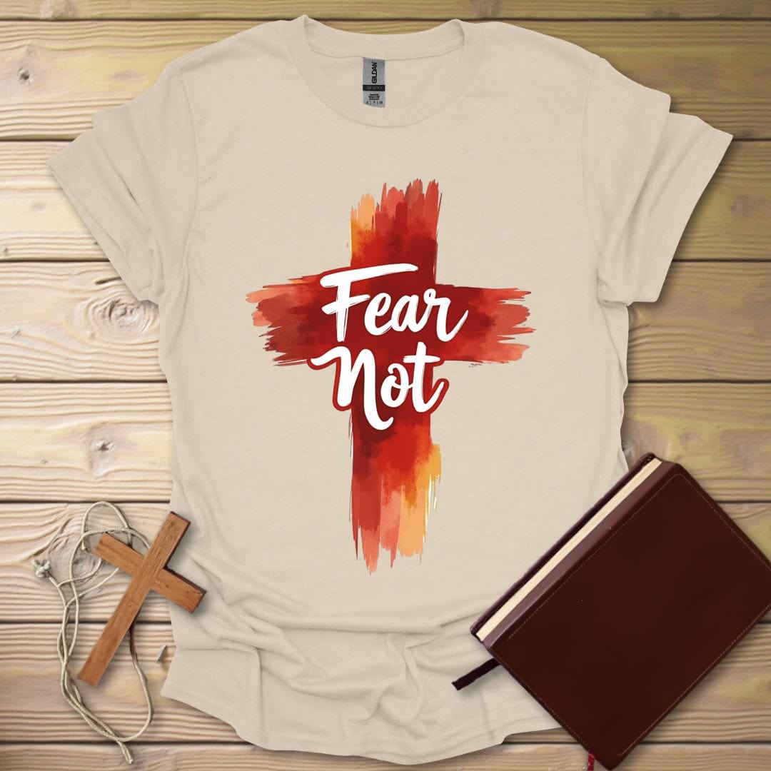 Fearless Faith T-Shirt Natural / S