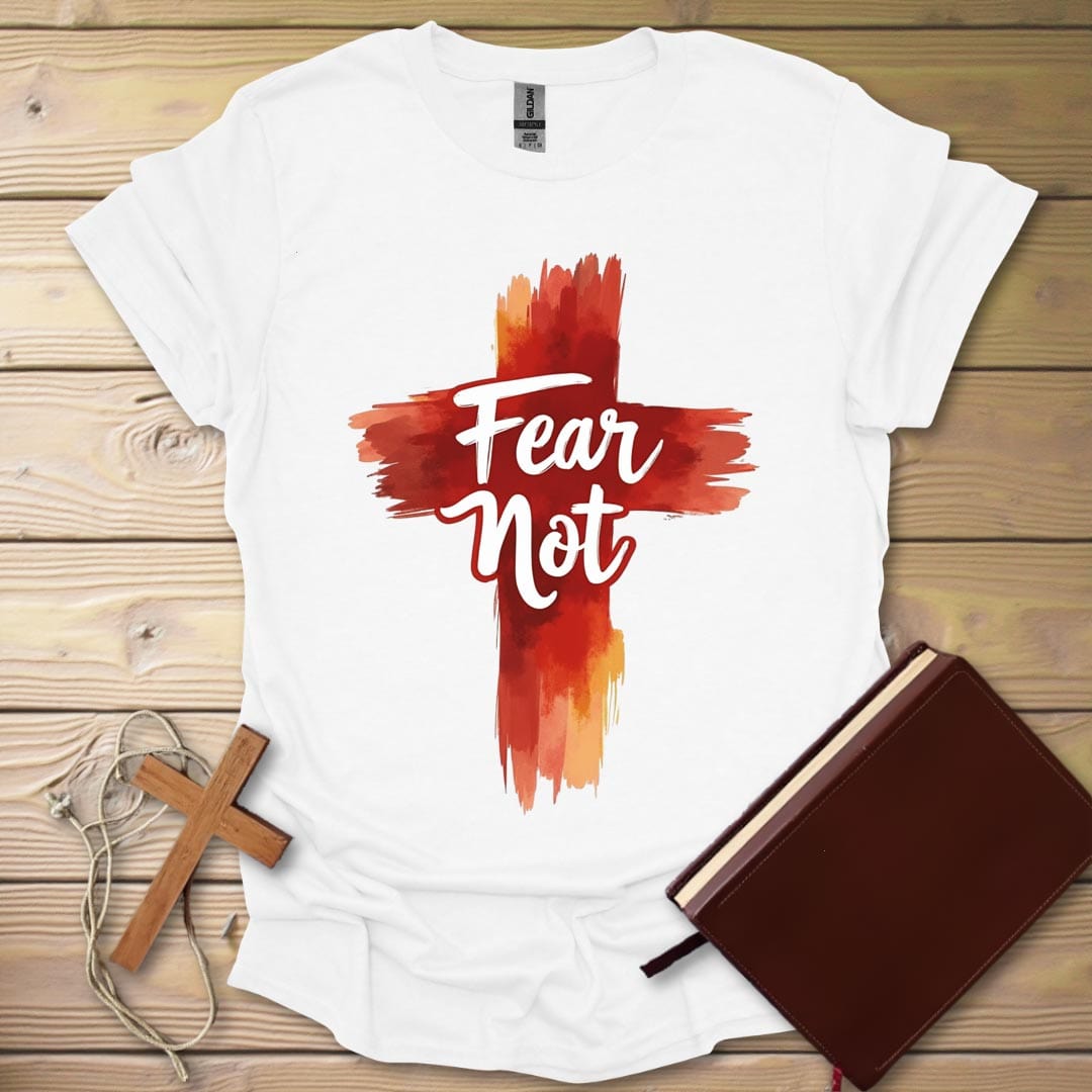 Fearless Faith T-Shirt White / S