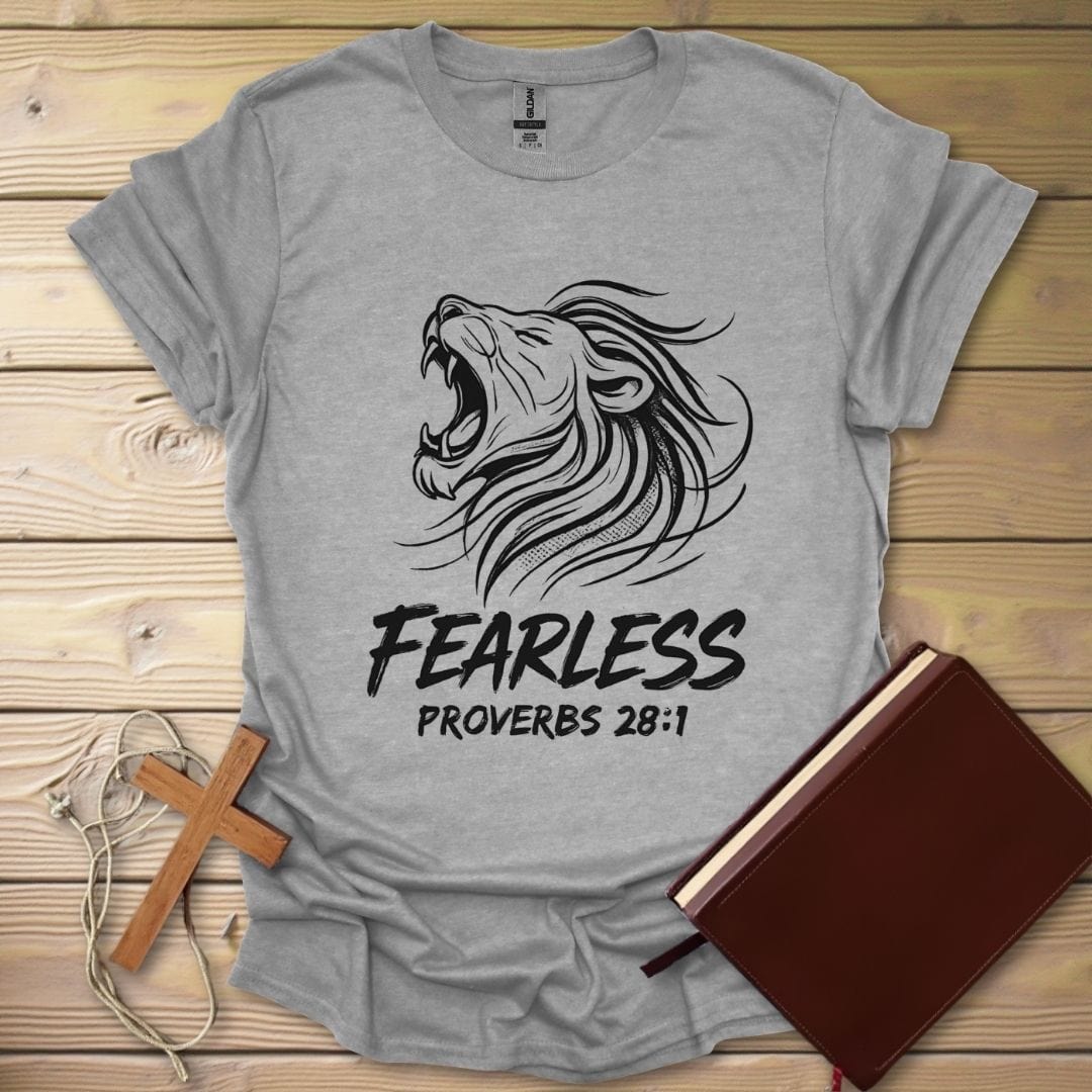 Fearless Mane T-Shirt Sport Grey / S