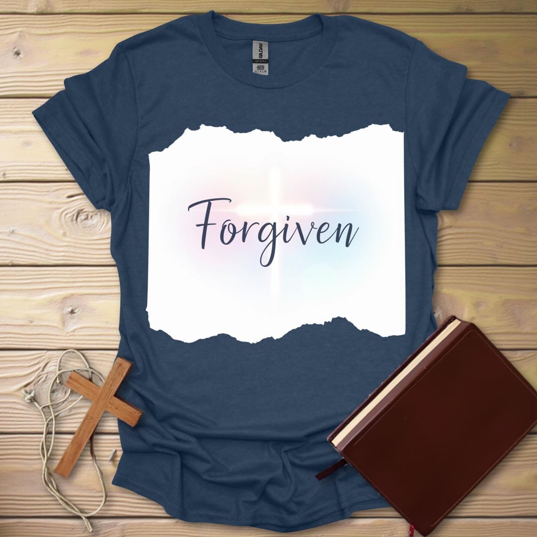 Forgiven Glow T-Shirt Heather Navy / S