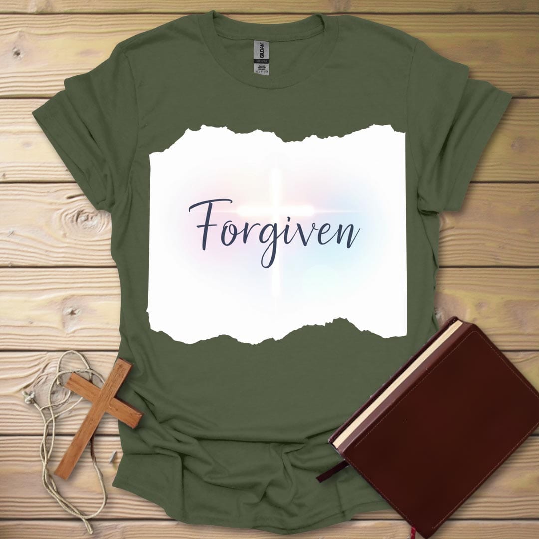 Forgiven Glow T-Shirt Military Green / S