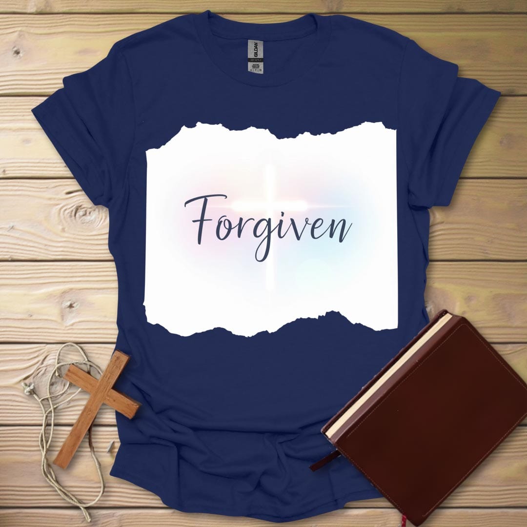 Forgiven Glow T-Shirt Navy / S