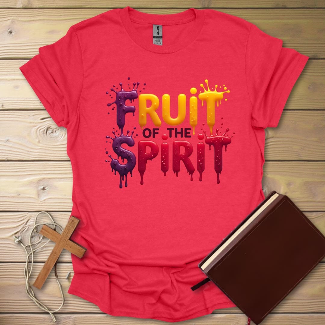 Fruit Splash T-Shirt Heather Red / S