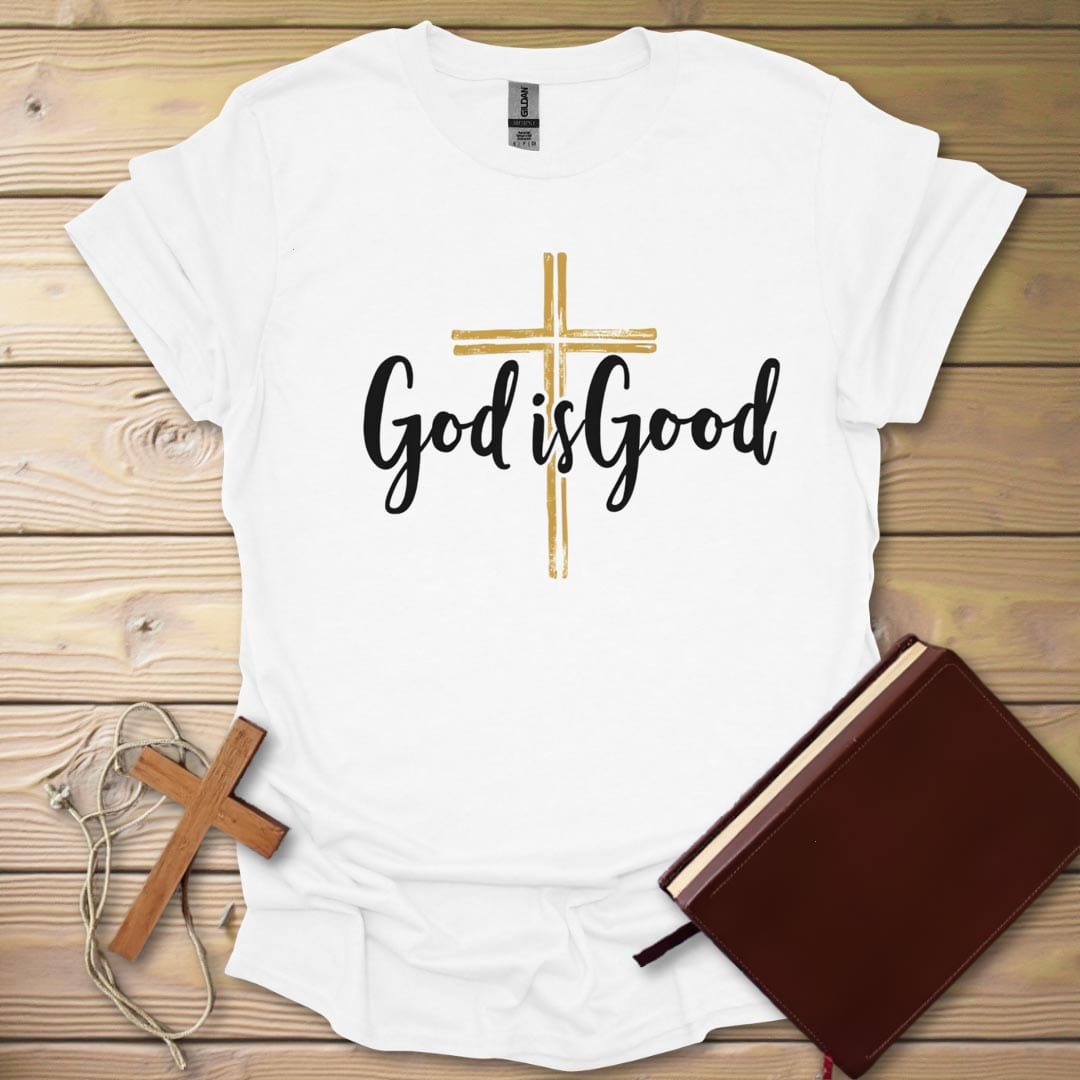 God Is Good T-Shirt White / S