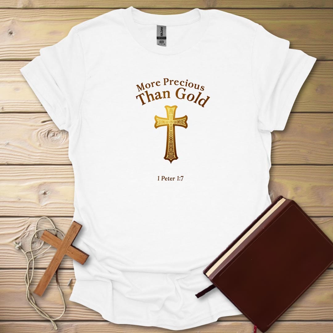 Golden Grace T-Shirt White / S