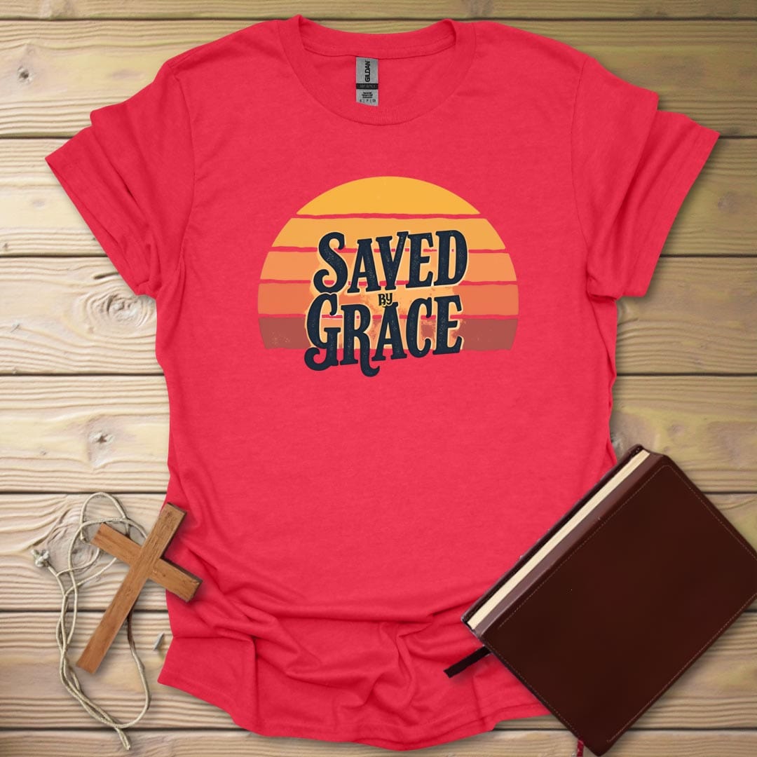 Graceful Vibes T-Shirt Heather Red / S