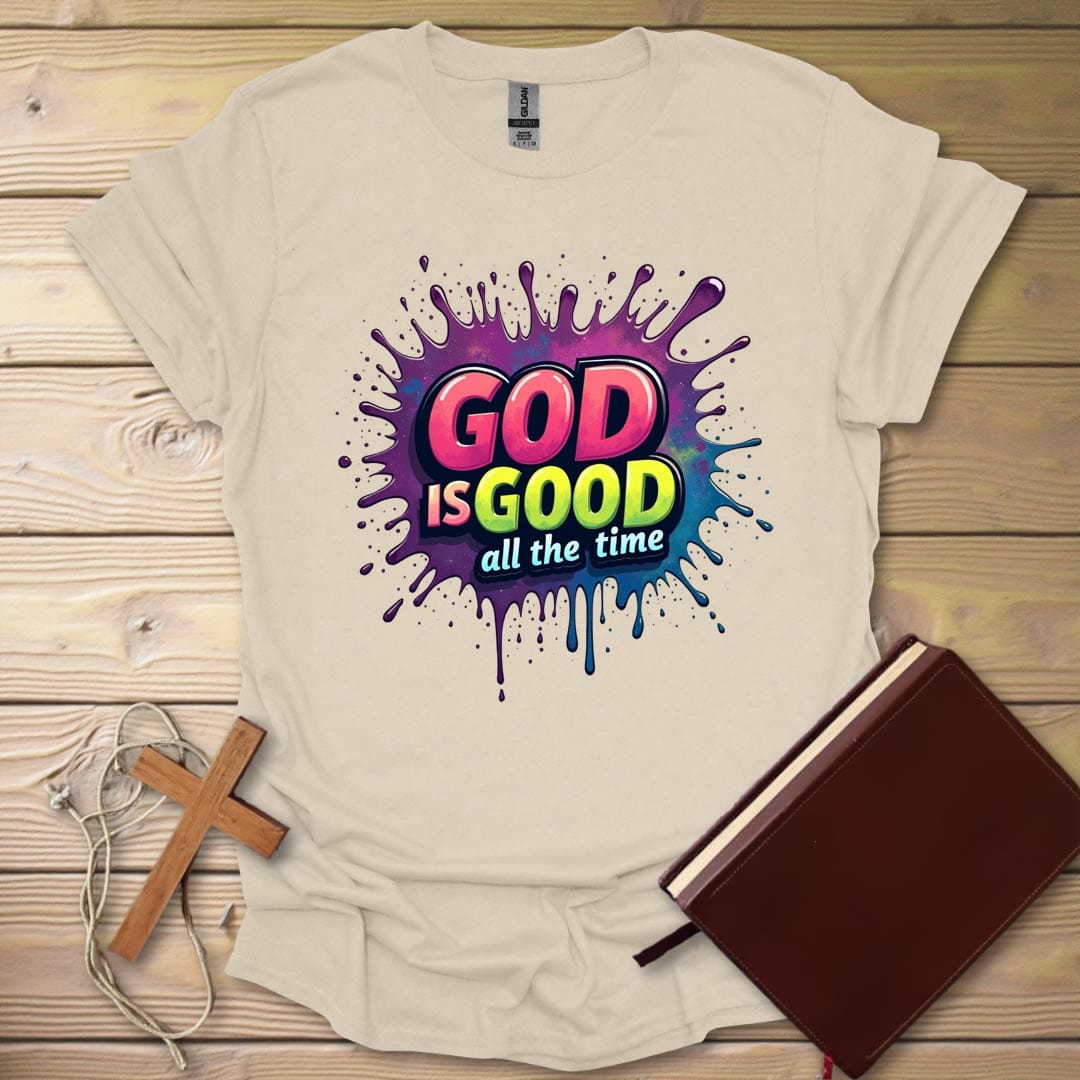 Graffiti Faith T-Shirt Natural / S