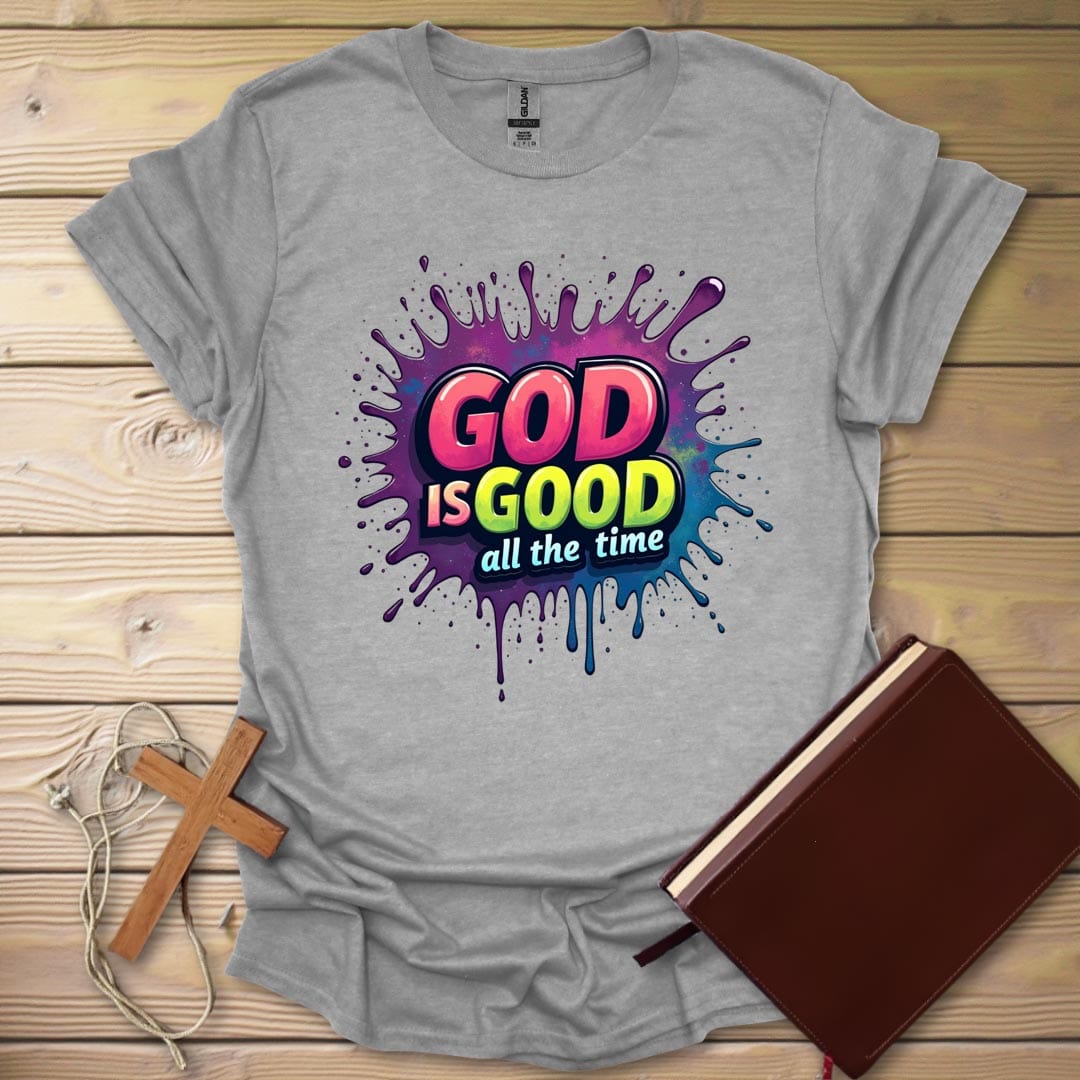 Graffiti Faith T-Shirt Sport Grey / S