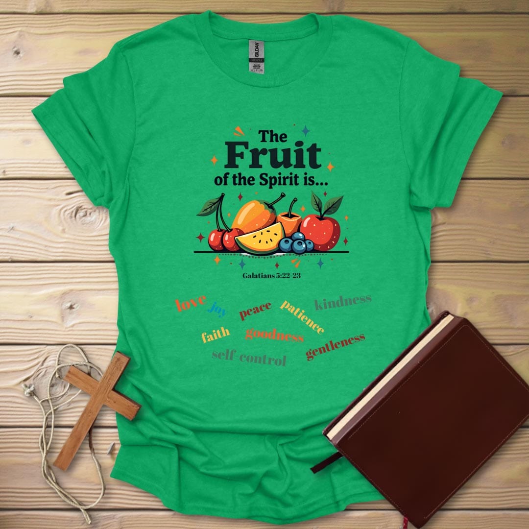 Groovy Fruits T-Shirt Heather Irish Green / S