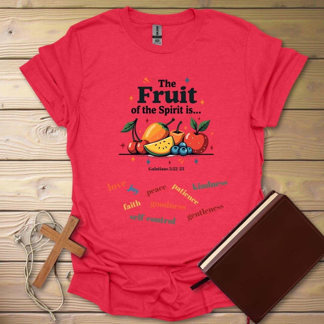 Groovy Fruits T-Shirt Heather Red / S