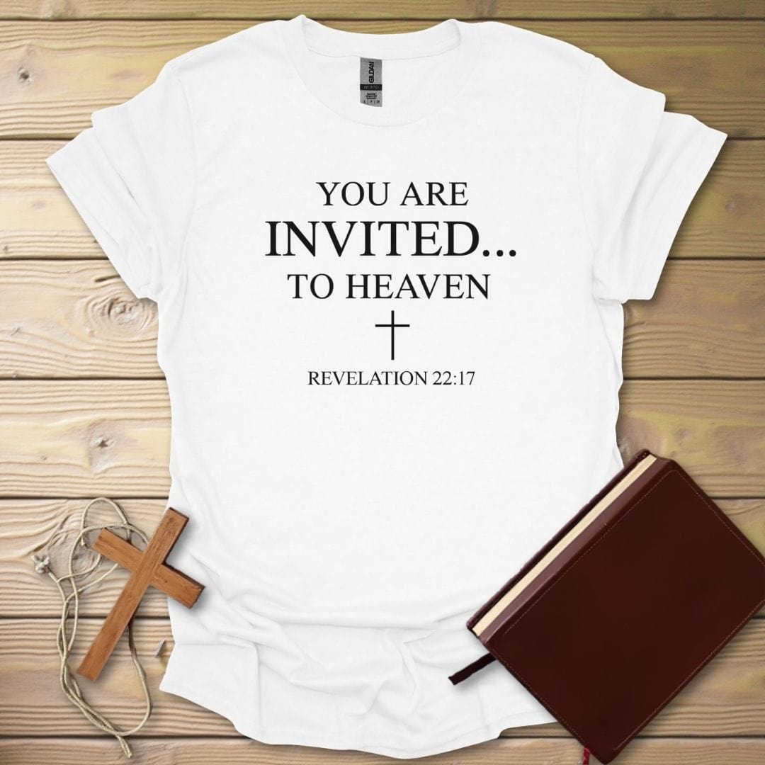 Invite To Heaven T-Shirt White / S