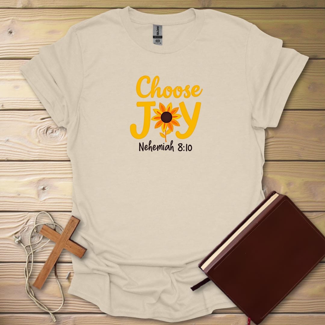 Joyful Bloom T-Shirt Natural / S