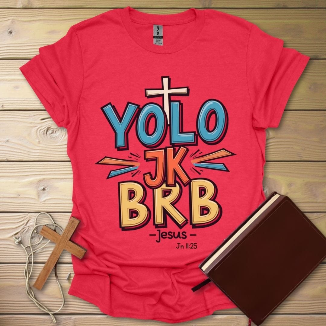 Joyful Faith T-Shirt Heather Red / S