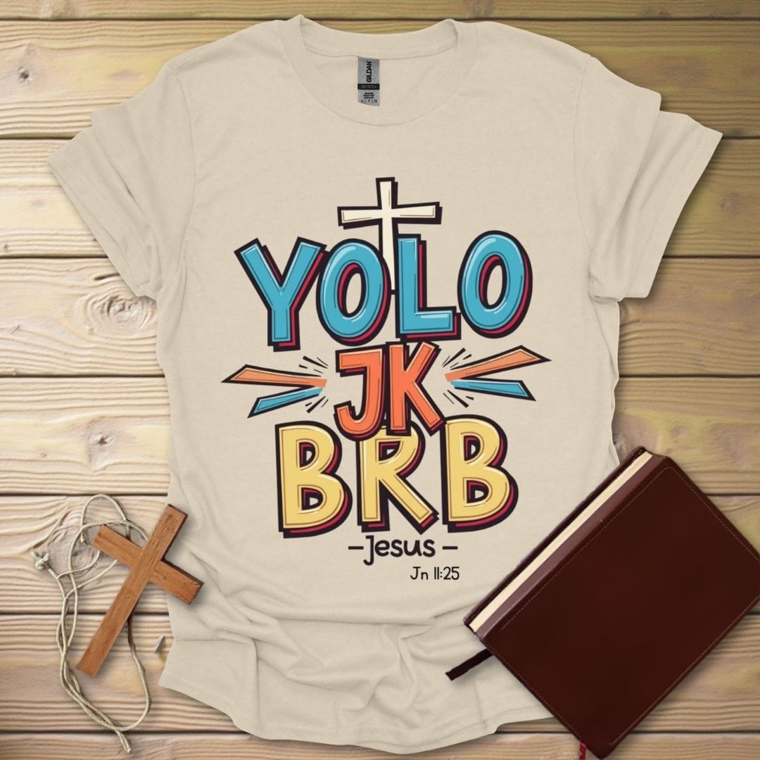 Joyful Faith T-Shirt Natural / S