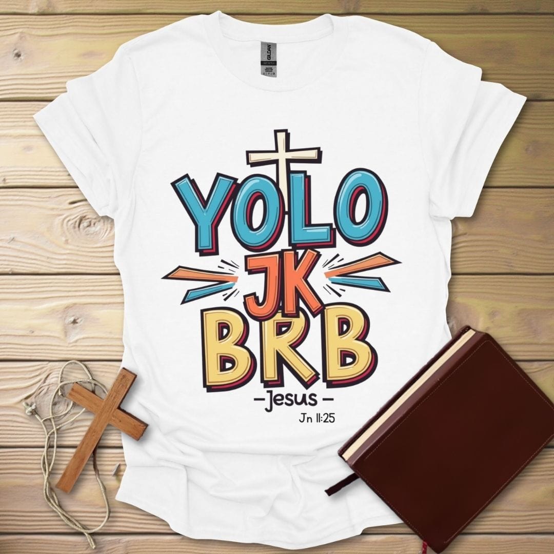Joyful Faith T-Shirt White / S
