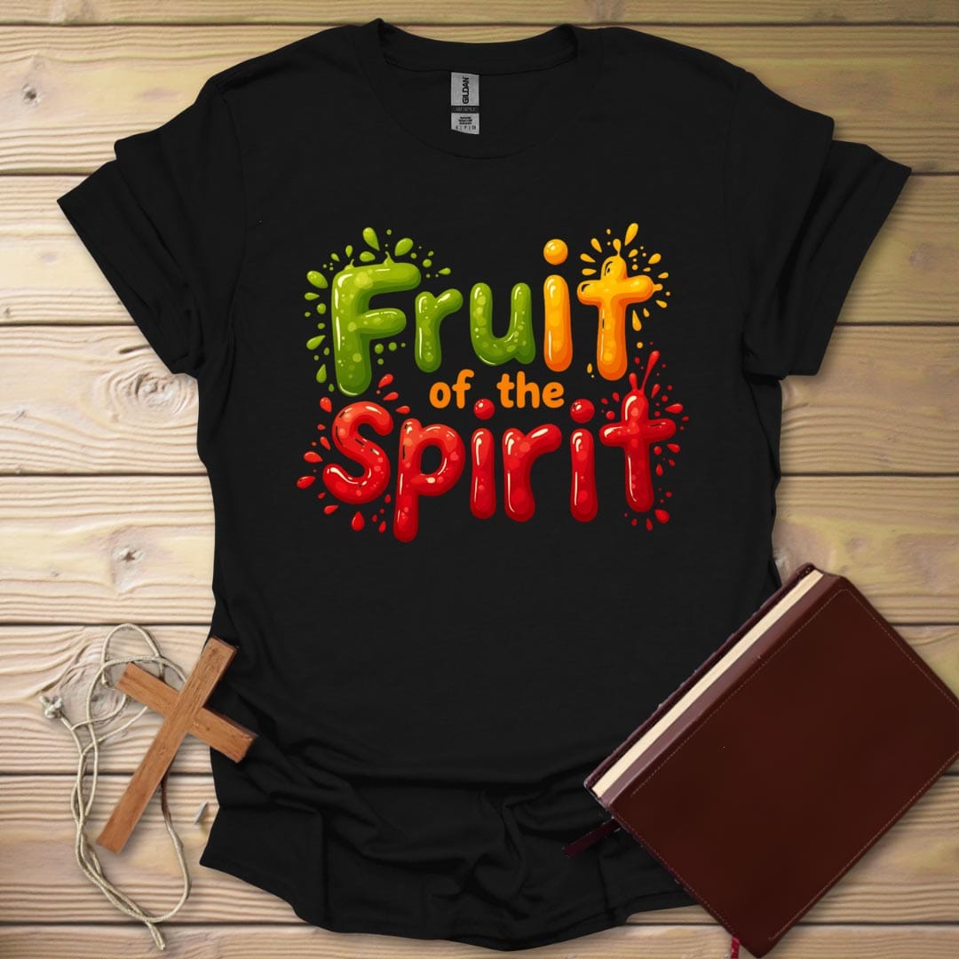 Juicy Spirit Splash T-Shirt Black / S