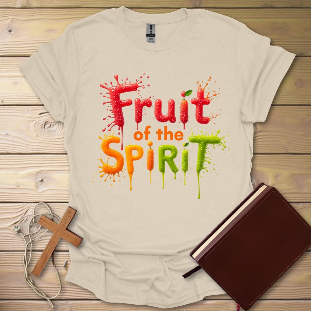 Juicy Spirit Splatter T-Shirt Natural / S