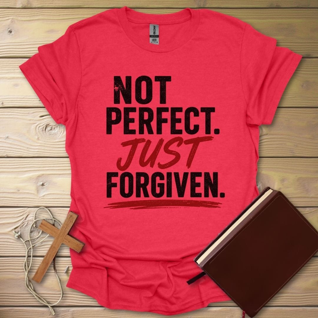 Just Forgiven T-Shirt Heather Red / S