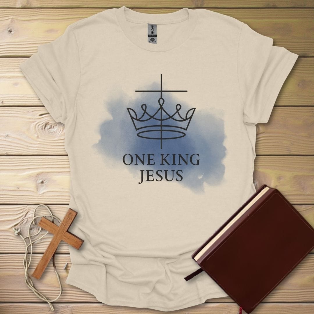 King Above All T-Shirt Natural / S